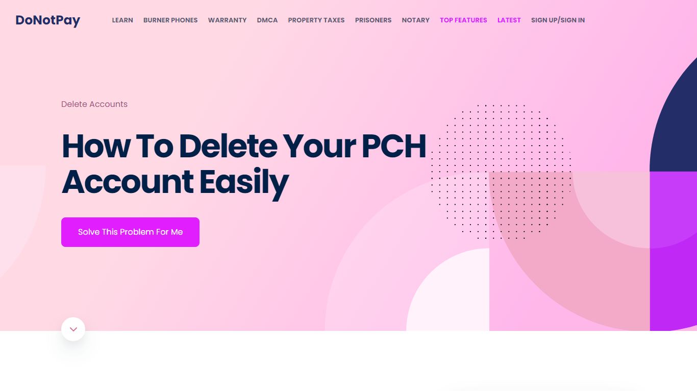 How To Delete PCH Account The Easy Way [Step-by-Step] - DoNotPay